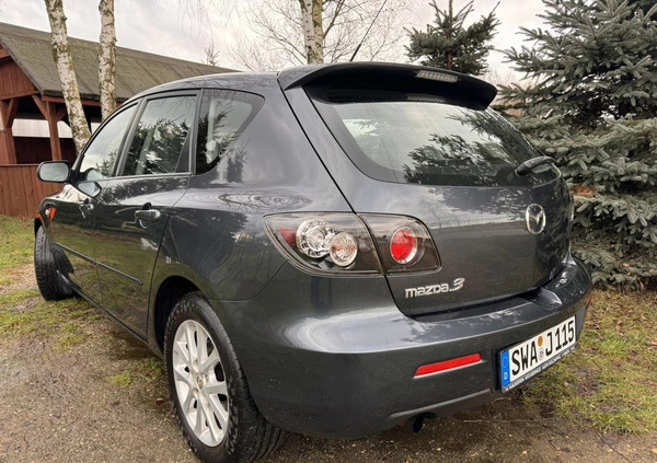 Mazda 3 cena 18900 przebieg: 192000, rok produkcji 2009 z Chojnice małe 232